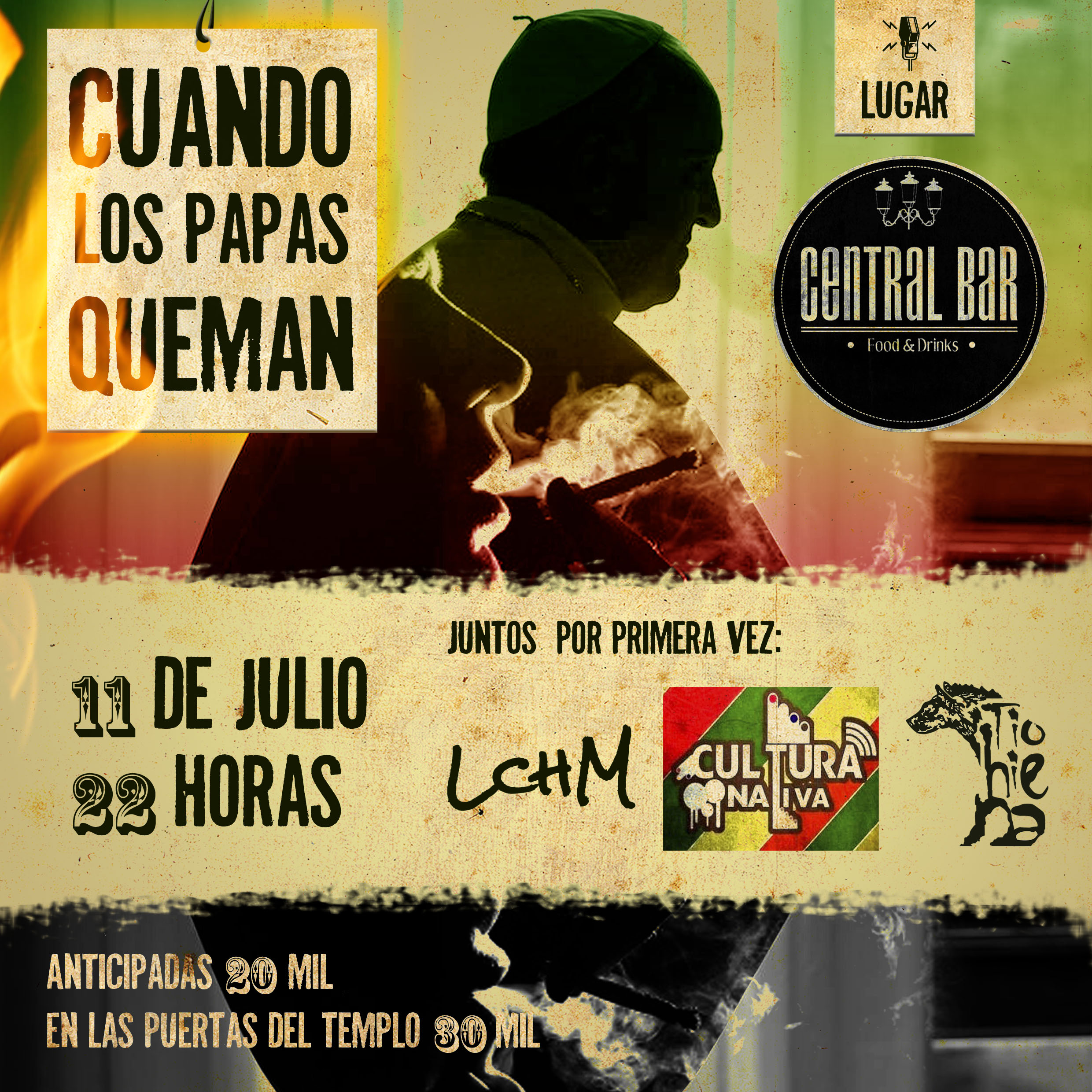 cuando las papas queman