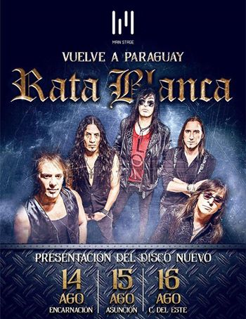 Paraguay Rocking Tour - Rata Blanca en Paraguay