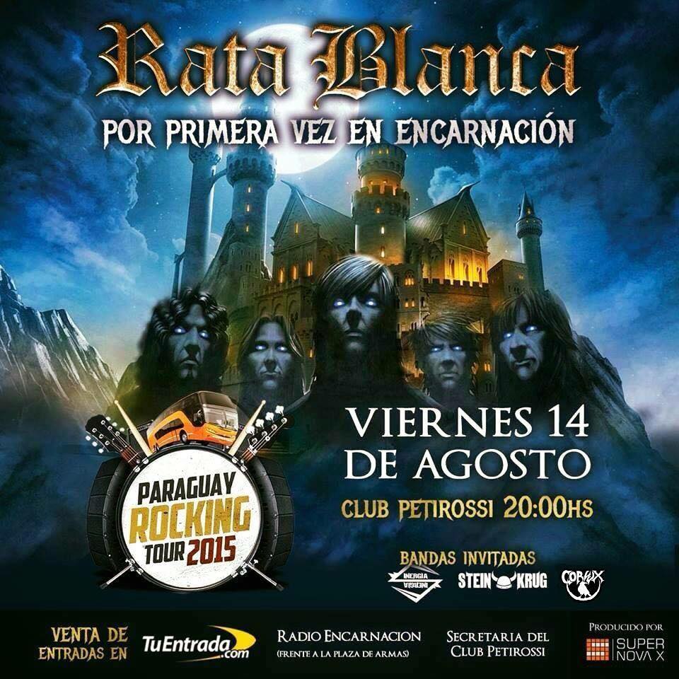Rata Blanca en Encarnación