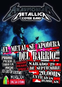 Anarmoniam Metallica Cover Band