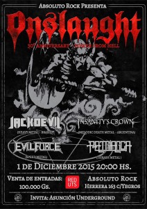 Onslaught en Paraguay