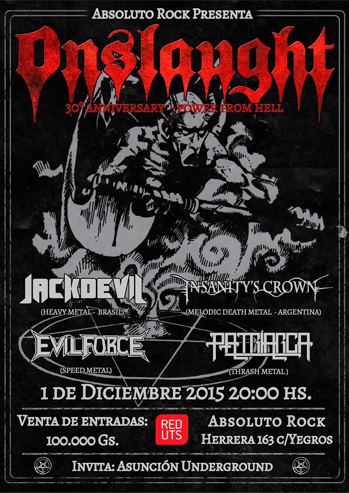 Onslaught en Paraguay