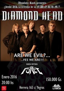 Diamond Head en Paraguay