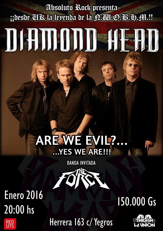 Diamond Head en Paraguay
