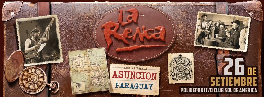 La Renga en Paraguay - portada