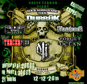 Green Terror Night - Rock Nderovare Tour (Edición Especial)