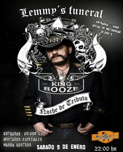 Lemmy´s Funeral - Noche de Tributo - King Booze En Vivo