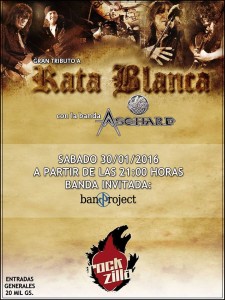 Tributo a Rata Blanca - Asghard en concierto