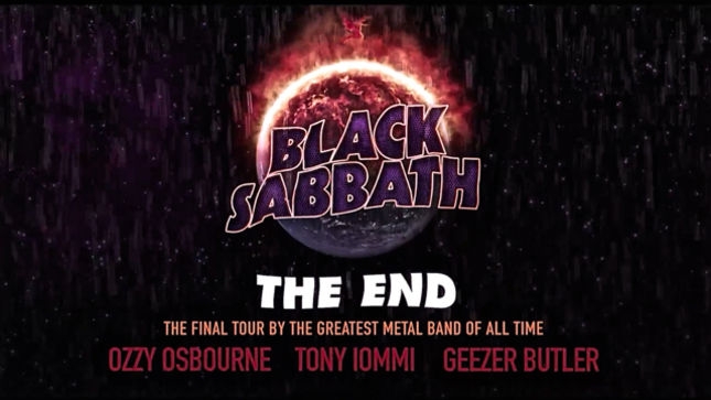 Flyer de Black Sabbath.