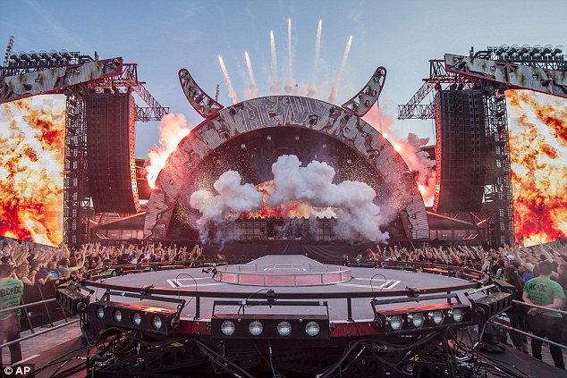 Escenario de AC/DC para esta gira.