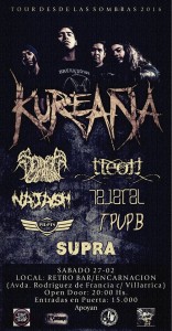 desde las sombras tour 1ra fecha