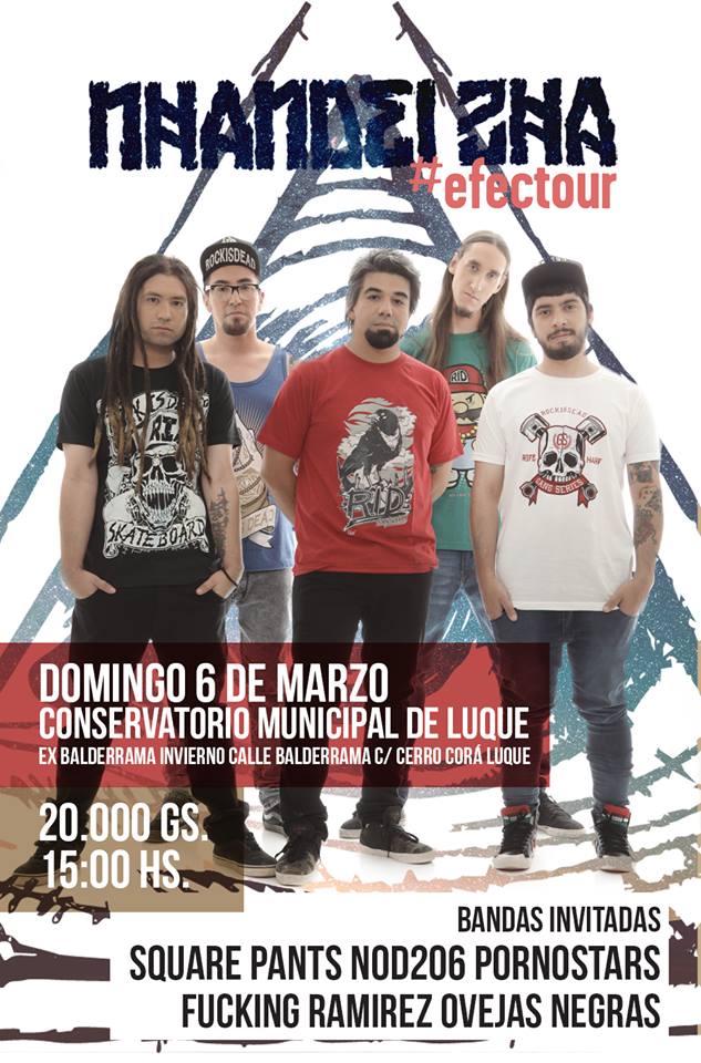 Nhandei Zha en Luque el Domingo 6 de Marzo