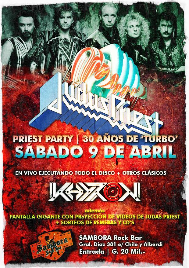 Priest Party en Sambora Rock Bar