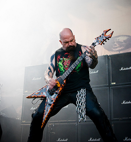 Kerry King, guitarrista de Slayer.