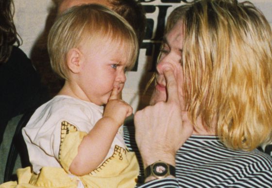 Kurt y Frances (su pequeña hija)