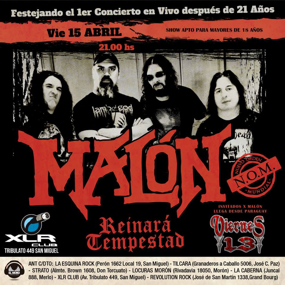Esta Noche, se presenta junto a Malón