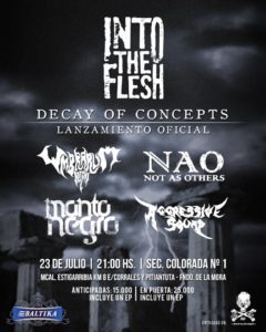 Into The Flesh - Lanzamiento Oficial del EP "Decay Of Concepts"