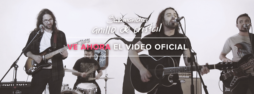 Salamandra presenta el Videoclip Oficial de Anillo De Cristal
