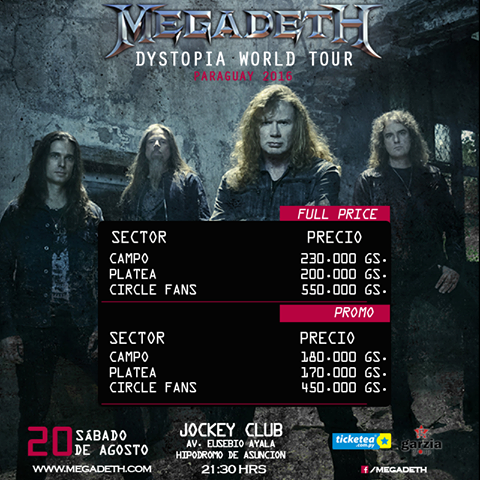 precios_megadeth
