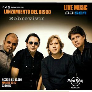 Odisea presenta su disco "Sobrevivir"