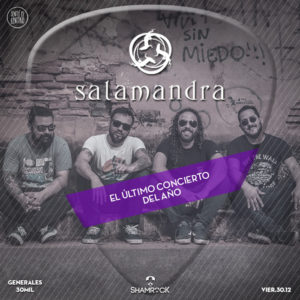 Salamandra en ShamrocK