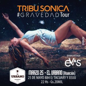 Tribu Sonica en concierto en el marco de su #Gravedadtour