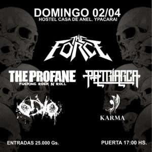 Mosh Tour 2017 en la ciudad de Ypacaraí