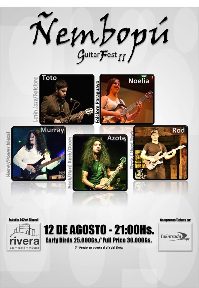 Ñembopú Guitar Fest ll