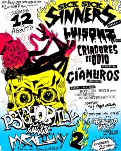 Psichobilly Attack Paraguay 2