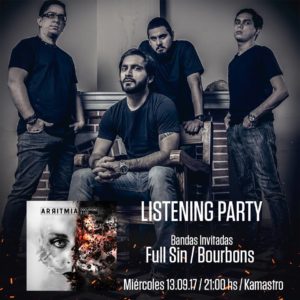 Arritmia presenta su primer disco