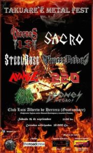 Takuare e Metal Fest Vol 1