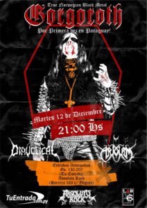 Gorgoroth en Paraguay