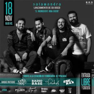 salamandra lanzamiento