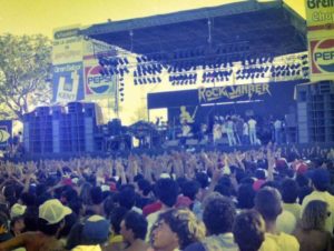 rock sanber público grande
