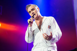 Morrissey Performs At O2 Arena In London