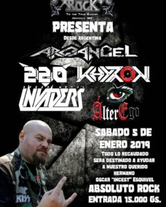 Concierto a Beneficio de Oscar "Incest" Esquivel