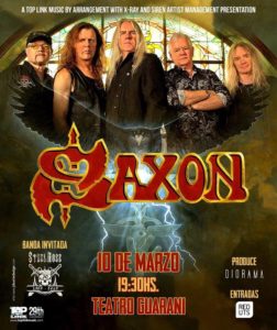 Saxon en Paraguay
