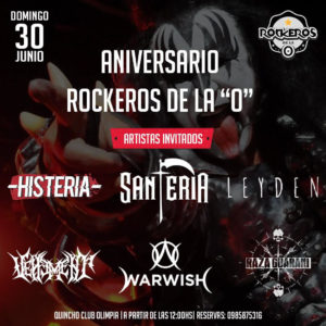 Rockeros de la O