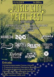 Music City Metal Fest - 3ra. Edición